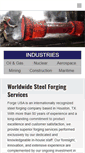 Mobile Screenshot of forgeusa.com